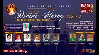 Divine Mercy Novena Day 1  29 March2024  Logos Retreat Centre [upl. by Amy]