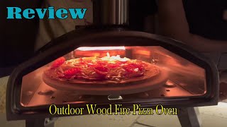 IsEasy Outdoor Wood Fire Pizza Oven Review  Is it Quality [upl. by Annaillil113]