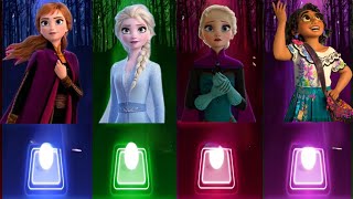 Disney Princesses Songs on YouTube  Let It Go Vs Into The Unknown Vs Mira Vs Anna  Who is Best [upl. by Knuth]