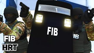 The FIB Hostage Rescue Team  GTA 5 Machinima FBI Swat Movie 4K  Rockstar Editor [upl. by Airdnaid]