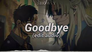 goodbye  feder ft lyse Edit Audio [upl. by Eissoj]