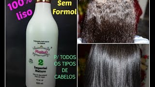 PROGRESSIVA LISO NATURAL IMPERIAL NATURE Por Joice Magalhães [upl. by Ecyla]