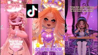 Royale High TikTok  Royale High Video Compilation 41 [upl. by Jobe821]