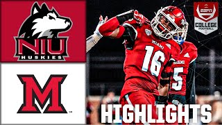 Northern Illinois Huskies vs Miami OH RedHawks  Full Game Highlights  ESPN College Football [upl. by Coletta]