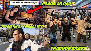 We pranked on her Birthday or ye ladki rone lagi 😭 [upl. by Etnovahs]