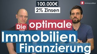 Immobiliendarlehen Wie du optimal finanzierst bei einer Immobilie als Kapitalanlage [upl. by Holbrook]