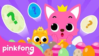 Baby Surprise Eggs  Baby Egg Where are you  Animal Songs of Pinkfong Ninimo  Pinkfong Kids Song [upl. by Neville530]