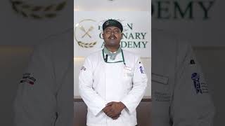 Dual Degree in International Culinary Arts Student of Indian Culinary Academy shares his testimonial [upl. by Notsob242]