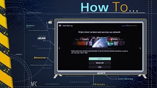 Sony BRAVIA Wireless Connection HowTo [upl. by Edia]