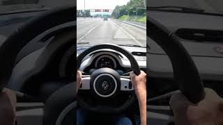 Renault Twingo Electric 82HP Acceleration [upl. by Belter]