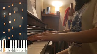 aruarian dance — nujabes  sook  Piano Tutorial  Piano Cover [upl. by Jaimie872]