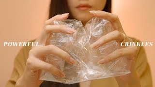 ASMR Powerful Crinkles to Make You Tingle No Talking [upl. by Mahseh]