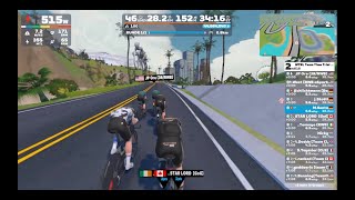 Zwift Race  WTRL TTT  The Magnificent 8 [upl. by Emsmus]