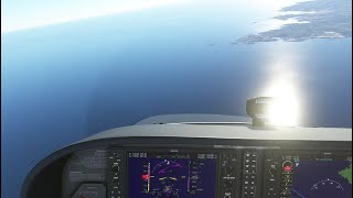 Cessna 172 Skyhawk  Testing overspeed  Microsoft Flight Simulator 2020  Xbox Series S [upl. by Cordell]