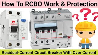 What Is RCBO In Hindi  How To Work RCBO  RCBO Circuit Breaker  Electrical Ada [upl. by Range]