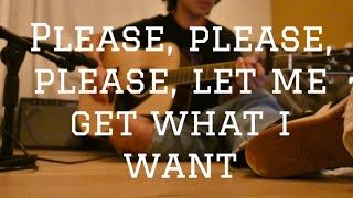 The Smiths Please Please Please Let Me Get What I Want Acoustic Guitar Cover [upl. by Pierro]