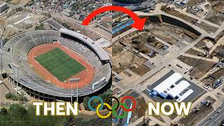 Demolished Olympic Stadiums Then vs Now [upl. by Enimassej]