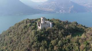 Rocca Martinengo Monte Isola Lago dIseo [upl. by Airamalegna]