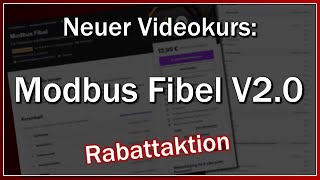 Neuer Videokurs ModbusFibel  Rabatt [upl. by Massie]