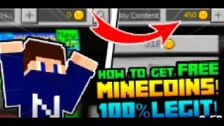 How To Get FREE Minecoins In Minecraft 2023  100 Legit With Proof  Free Minecoins For MCPE [upl. by Eninaej490]