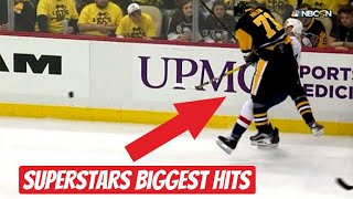 NHL Superstars Biggest Hits  Part 1 [upl. by Florian]