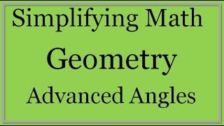 Angles Lesson Part 2 Combining Angles Simplifying Math [upl. by Suzette182]