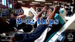 Mass Building Leg Routine By Natural Bodybuilder Chris Jones of Physiques Of Greatness [upl. by Dede]