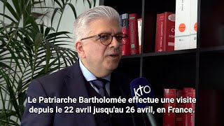 Visite en France de Bartholomée Ier Patriarche orthodoxe de Constantinople [upl. by Tnert]