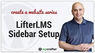 How To Setup LifterLMS Sidebar And Widget Areas For Your WordPress Website [upl. by Coben]