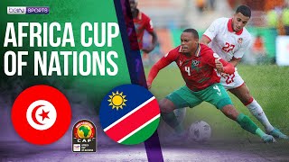 Tunisia vs Namibia  AFCON 2023 HIGHLIGHTS  01162024  beIN SPORTS USA [upl. by Yenor]