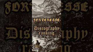 Forteresse Discography Ranking forteresse metalnoirquebecois blackmetal canadianmetal canada [upl. by Eizzik]