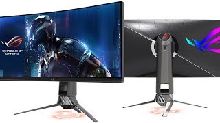 Asus offers ROG Swift PG35VQ display with GSync and HDR amp Quantum Dots [upl. by Runstadler]