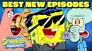 Best of NEW SpongeBob Episodes Part 1  1 Hour Compilation  SpongeBob [upl. by Etteloc]