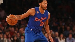 Derrick Rose 20162017 NBA Season Highlights  Worth The Max [upl. by Glavin764]