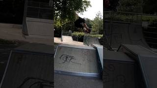 110mm fun at skatepark inlineskating [upl. by Eniretac8]