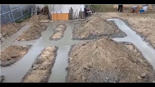 Fundatie pentru casa partea 1 How to Build a House Foundation Part 1 [upl. by Nylirac]