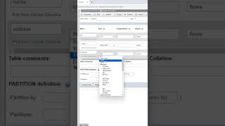 XAMPP amp phpMyAdmin Create database and table shorts [upl. by Killian]