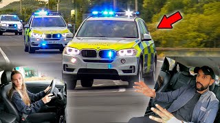 A Serious POLICE CHASE During a Driving Test [upl. by Midas]