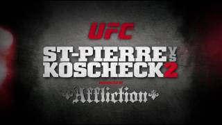 UFC© 124 Georges St Pierre VS Josh Koscheck Presented by Affliction [upl. by Nahtannhoj443]