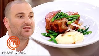 Lamb amp Mashed Potatoes Masterclass  MasterChef Australia  MasterChef World [upl. by Merri]