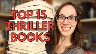 My Top 15 Thriller Books of All Time or 2023 [upl. by Lairea]