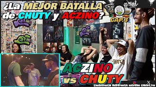 👿😇CAP3 COLOMBIANOS REACCIONAN a ¿LA MEJOR BATALLA DE CHUTY Y ACZINO ACZINO vs CHUTY GOD LEVEL 2018 [upl. by Atig]