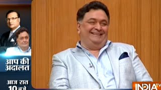 Why Rishi Kapoor Will Not Go to Bihar  Aap Ki Adalat [upl. by Nlyak]