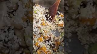 Risotto de calabaza shiitakes puerro y gorgonzola [upl. by Lraed]