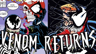 VENOM RETURNS │ Comic History [upl. by Atneciv]