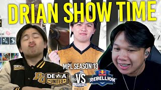 DEWA VS RBL MATCH 1  RBL PUSING KENA CHOU DRIAN  MPL SEASON 13 [upl. by Alarice]