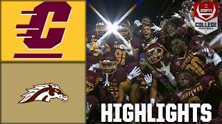 Western Michigan Broncos vs Central Michigan Chippewas  Full Game Highlights  ESPN CFB [upl. by Belda]