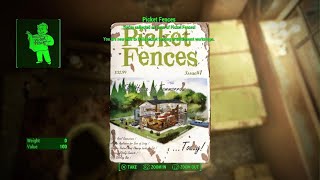 How to Find Picket Fences Issue 1 Location Fallout 4 [upl. by Blain]