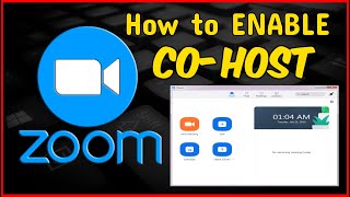 🔴 How To Enable amp Assign CoHosts in your Zoom Meetings  CyberHackz [upl. by Shani]