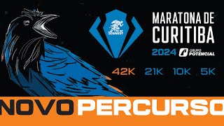 NOVO PERCURSO DA MARATONA DE CURITIBA [upl. by Delaine]